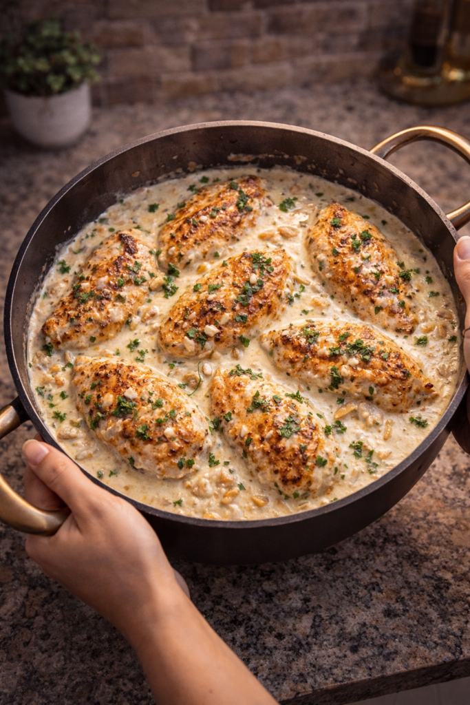 Creamy Garlic Chicken (One-Pan, 30 Minutes)