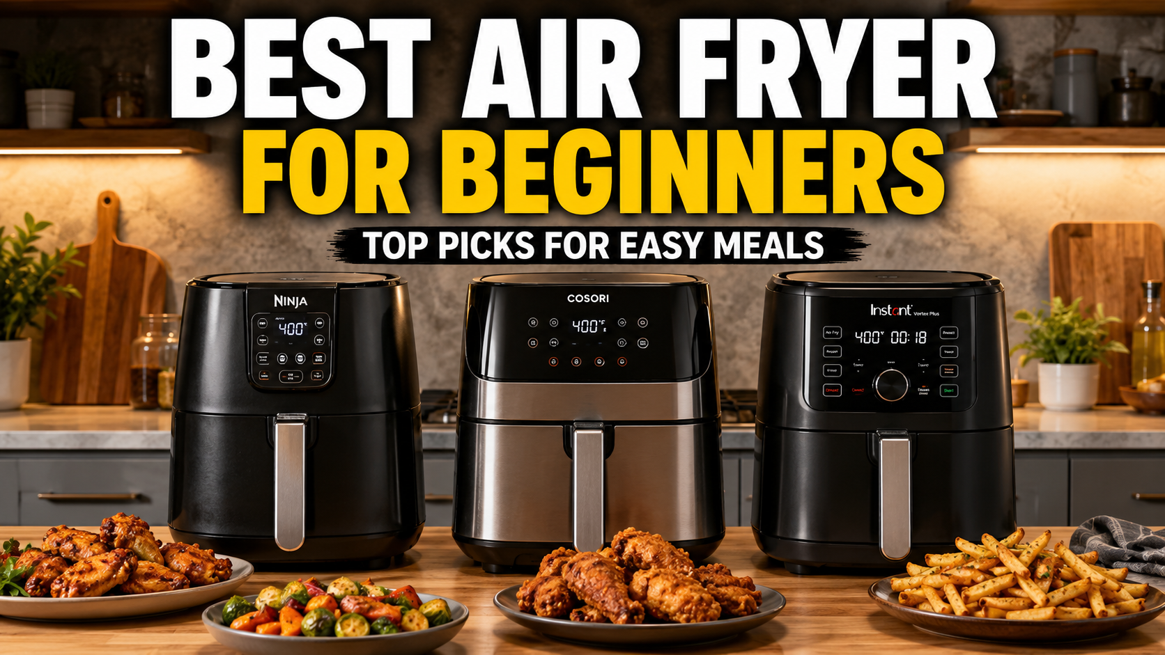 Best air fryer for beginners with top-rated models for easy meals.