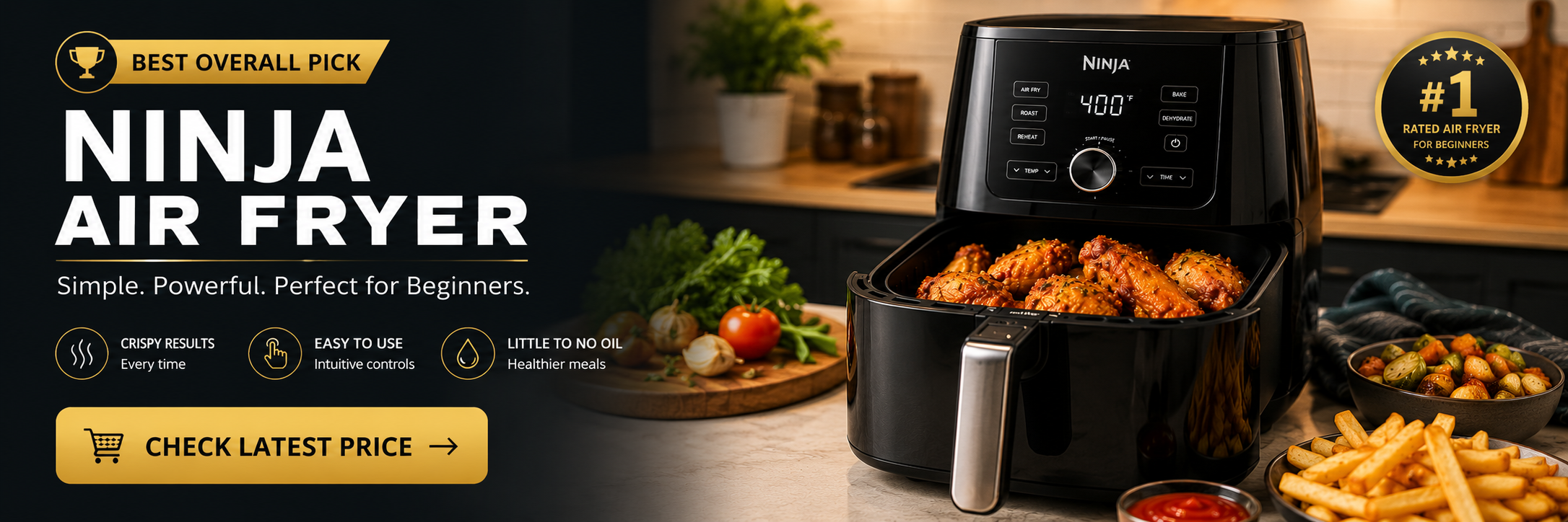 Ninja Air Fryer best overall pick