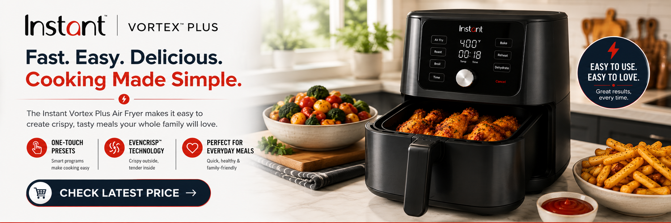 Instant Vortex Plus air fryer